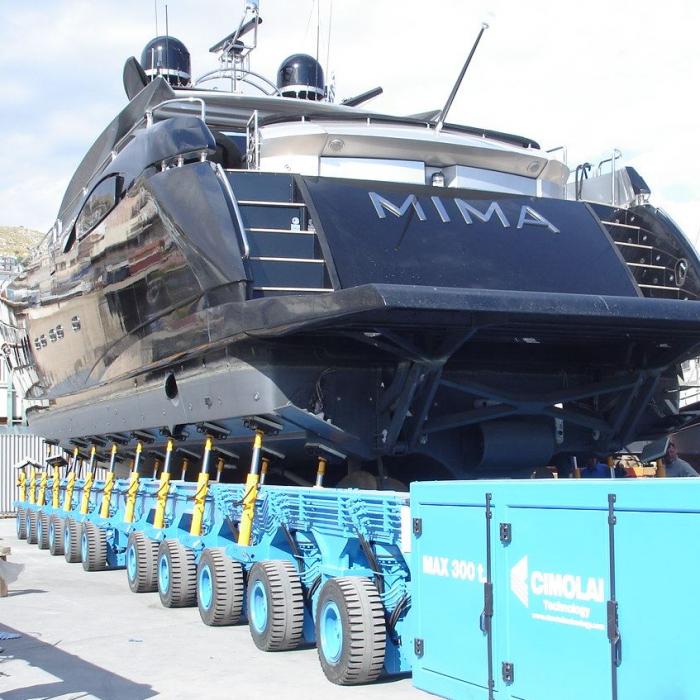 300 ton mobile boat trasnporter
