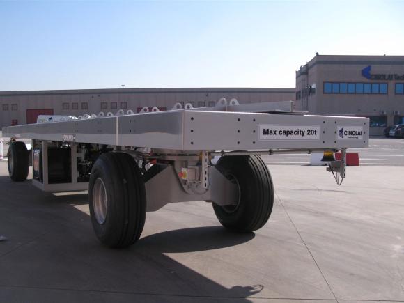 Plattform transporter Niederhubwagen
