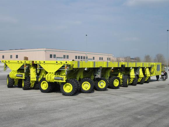 Plattform transporter Niederhubwagen