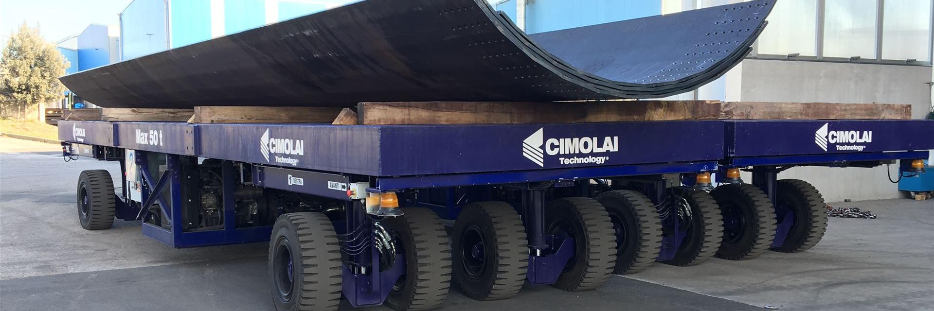 Plattform transporter Niederhubwagen